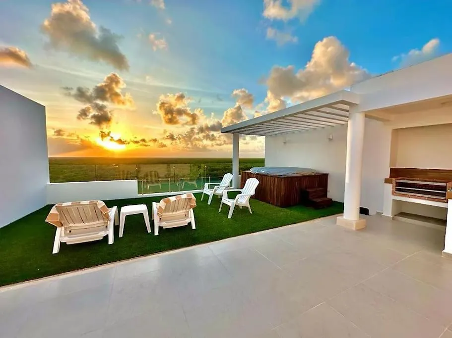 Apartament Penthouse Con Jacuzzi Y Panoramicas De Selva Playa del Carmen