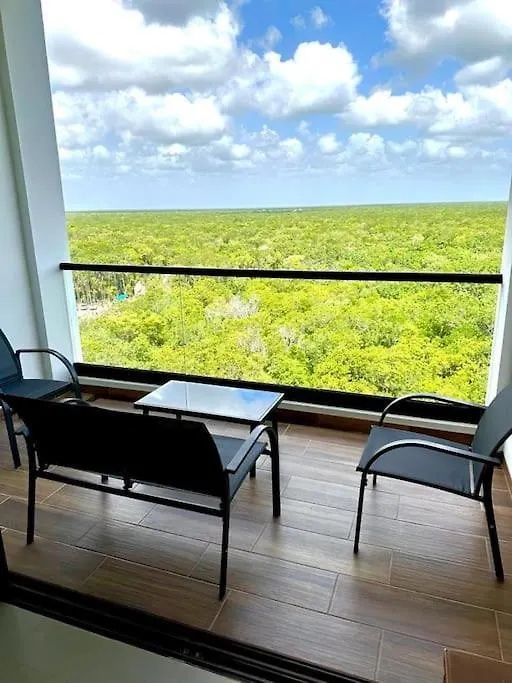 Apartament Penthouse Con Jacuzzi Y Panoramicas De Selva Playa del Carmen Meksyk